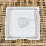 Heart Napkin Holder - White 19x19cm - Pure Apotheca