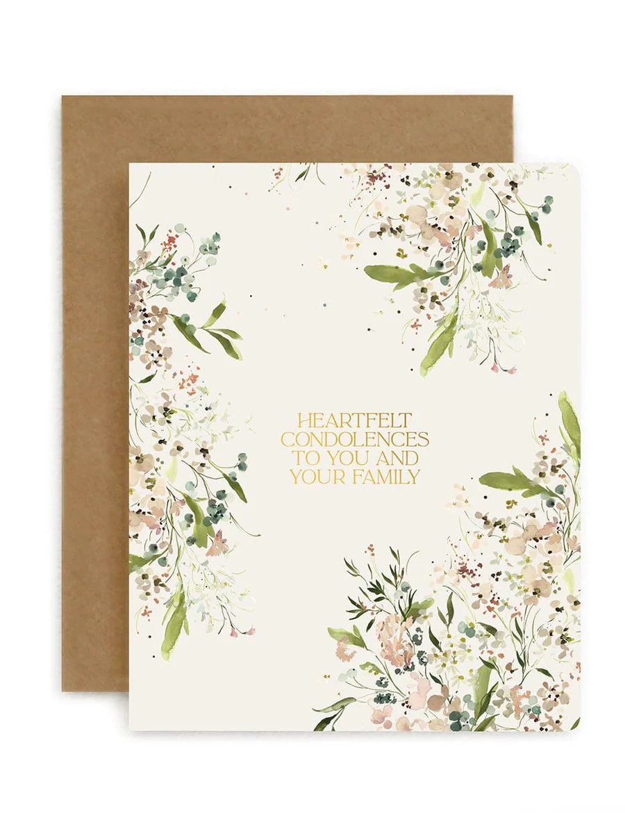 Heartfelt Condolences To You and Your Family Card - Pure Apotheca