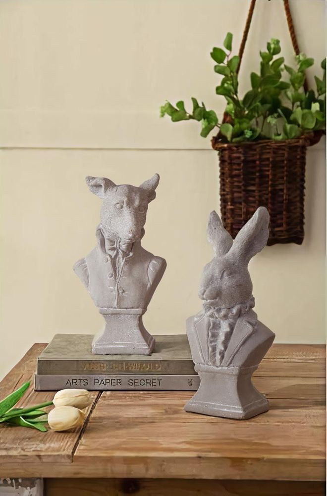 Hector Hare Bust Sculpture - Pure Apotheca