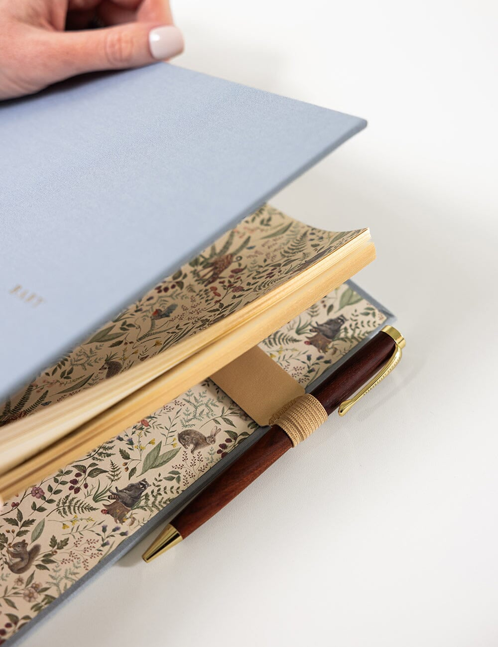 Heirloom Baby’s First Year Memory Journal - Luna Blue - Pure Apotheca