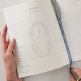 Heirloom Baby’s First Year Memory Journal - Luna Blue - Pure Apotheca