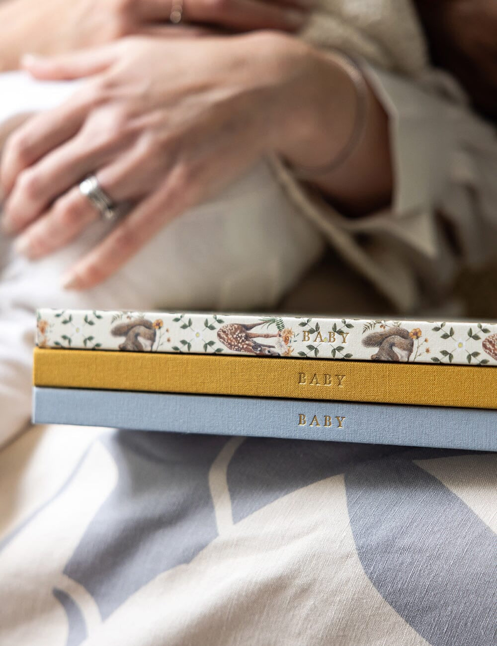 Heirloom Baby’s First Year Memory Journal - Luna Blue - Pure Apotheca