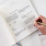 Heirloom Baby’s First Year Memory Journal - Luna Blue - Pure Apotheca