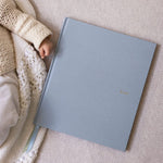 Heirloom Baby’s First Year Memory Journal - Luna Blue - Pure Apotheca