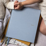 Heirloom Baby’s First Year Memory Journal - Luna Blue - Pure Apotheca