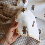 Heirloom Blanket Teddy Bear - Pure Apotheca