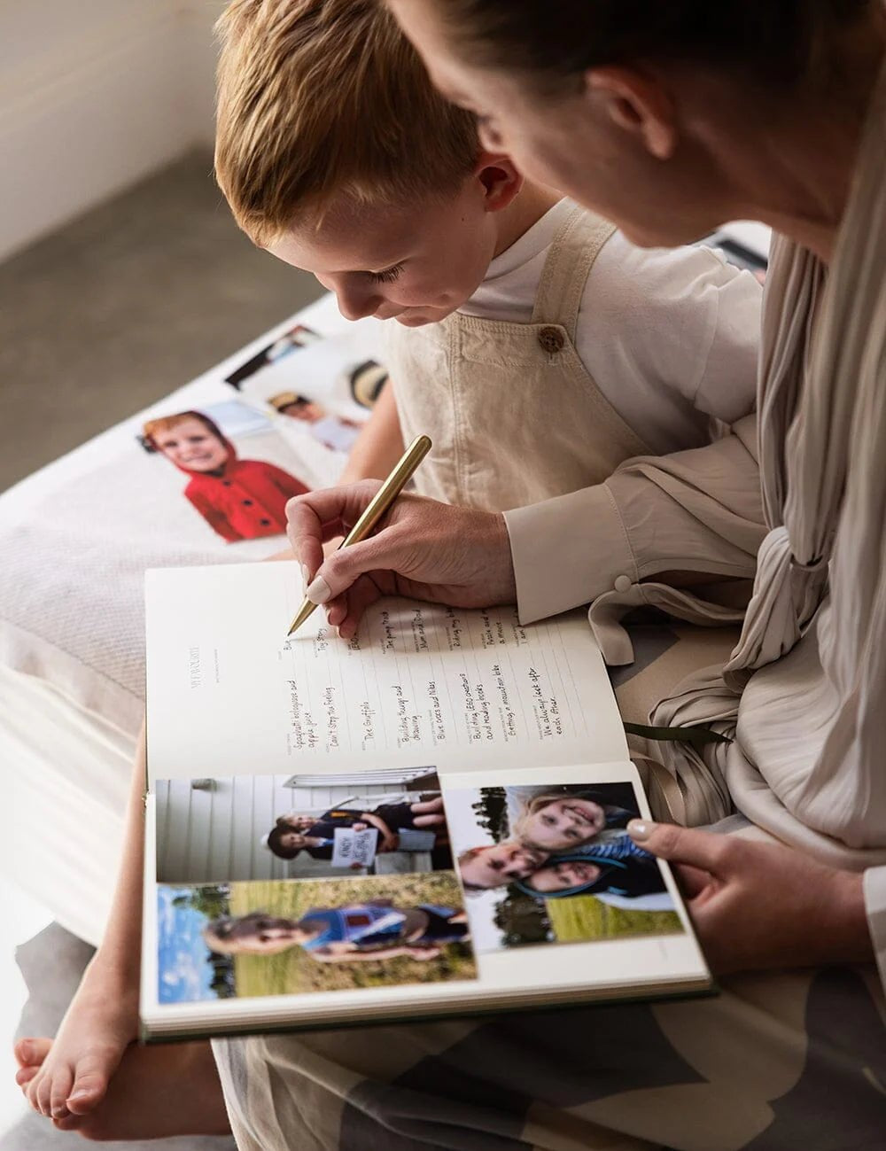 Heirloom Childhood Memory Journal Basil - Pure Apotheca