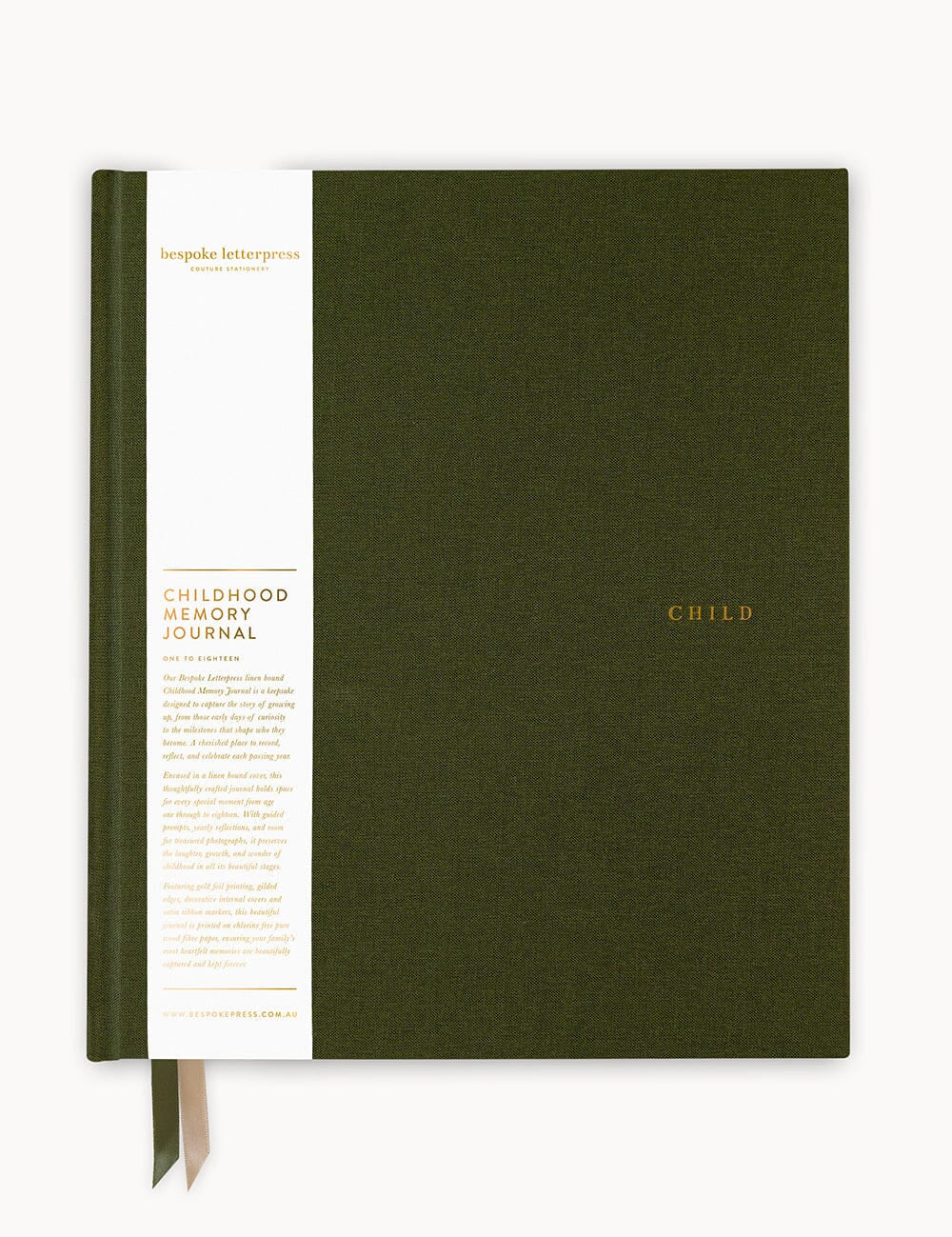 Heirloom Childhood Memory Journal Basil - Pure Apotheca