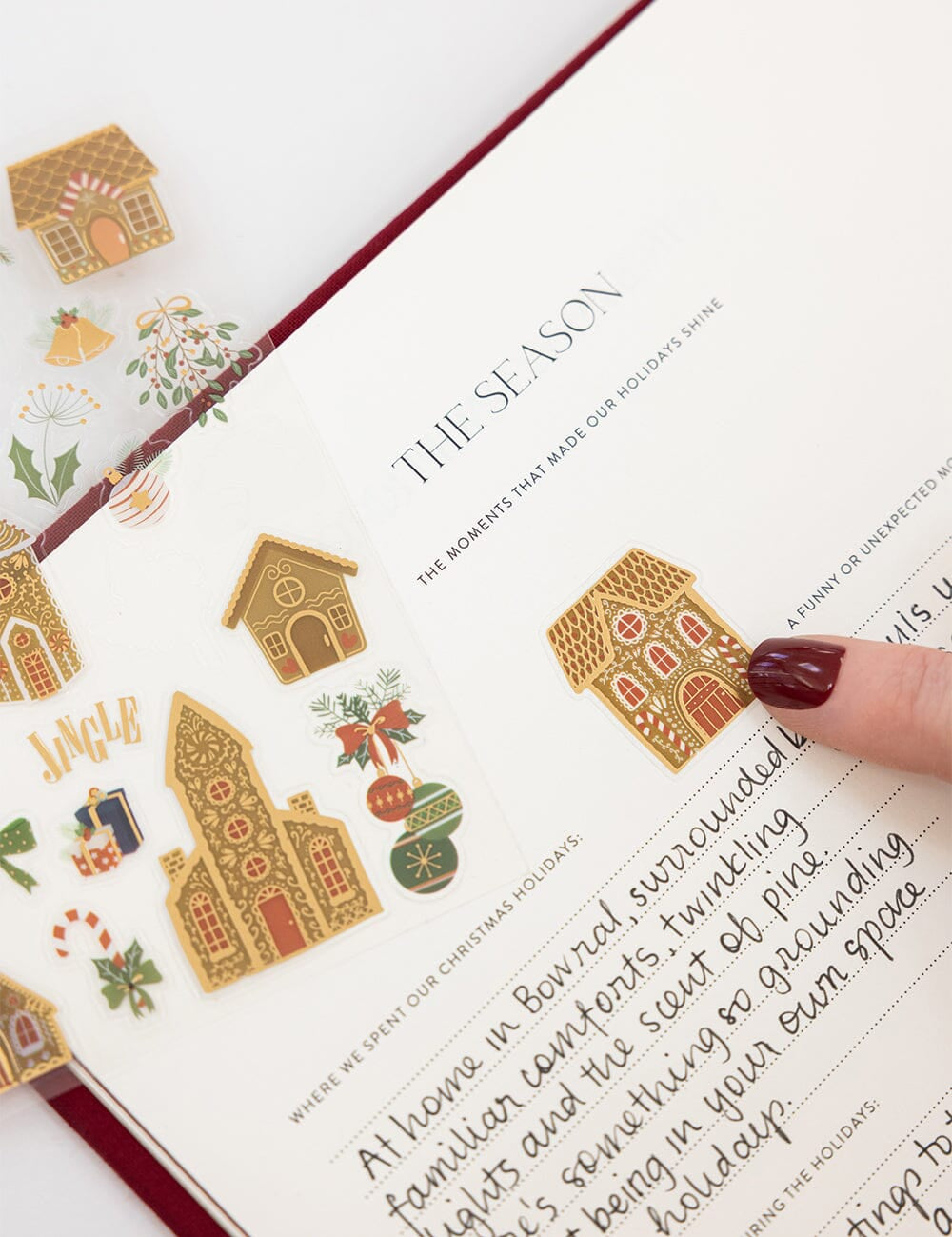Heirloom Christmas 10 Year Memory Journal - Pure Apotheca