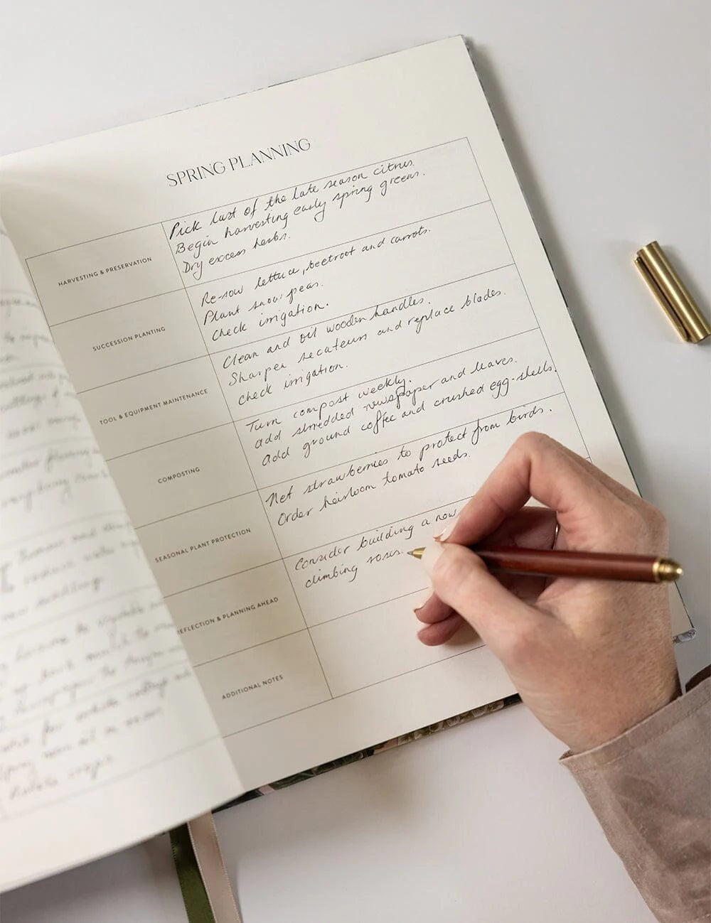 Heirloom Gardening Journal - Hydrangea - Pure Apotheca