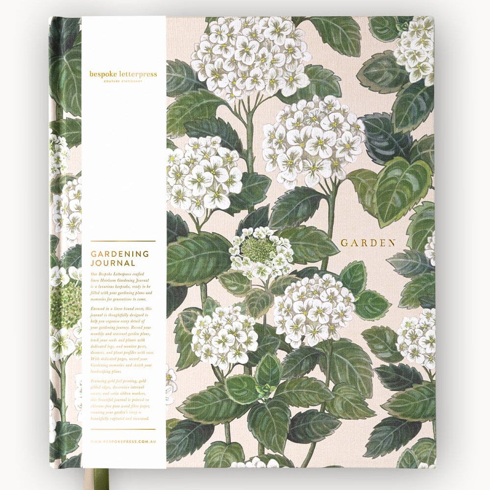 Heirloom Gardening Journal - Hydrangea - Pure Apotheca