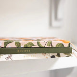 Heirloom Recipe Book Journal - Basil Green - Pure Apotheca