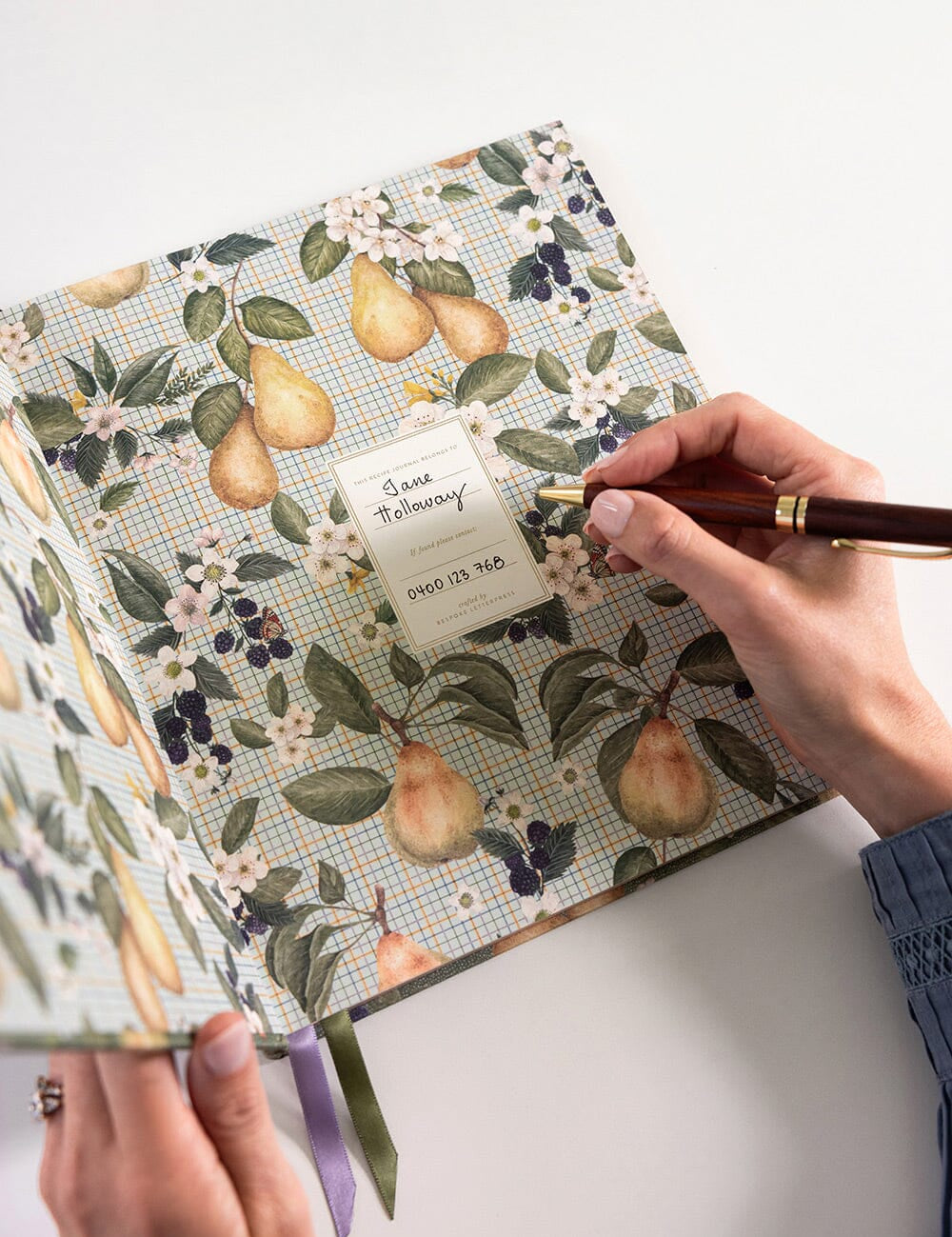 Heirloom Recipe Journal Pears - Pure Apotheca