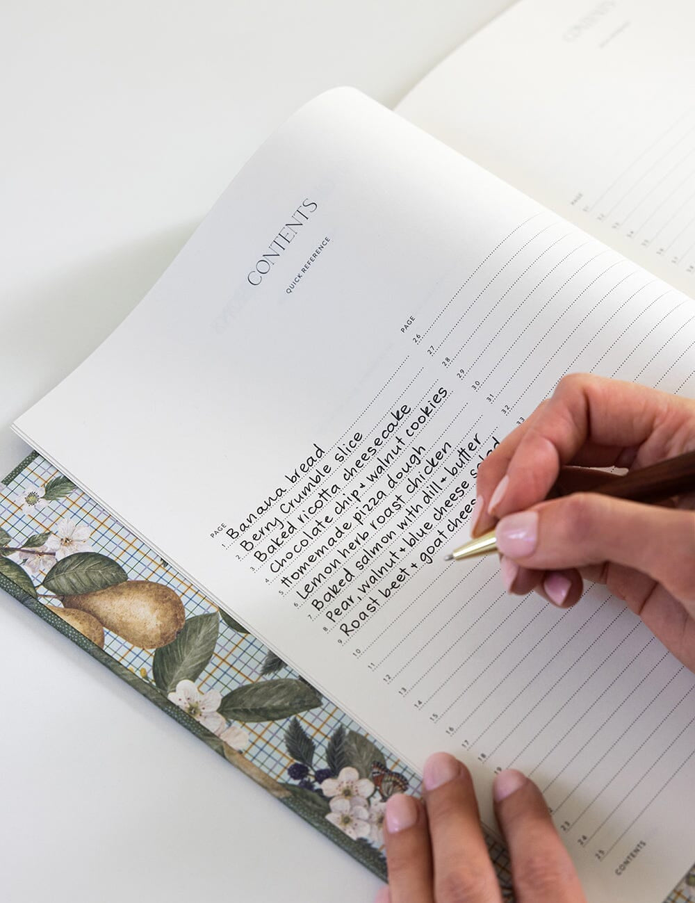 Heirloom Recipe Journal Pears - Pure Apotheca