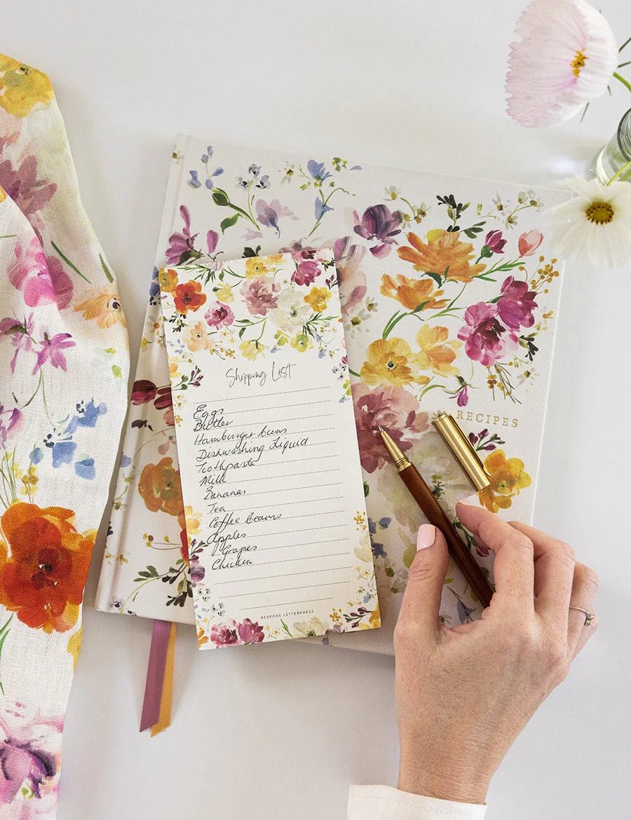 Heirloom Recipe Journal Ranunculus - Pure Apotheca