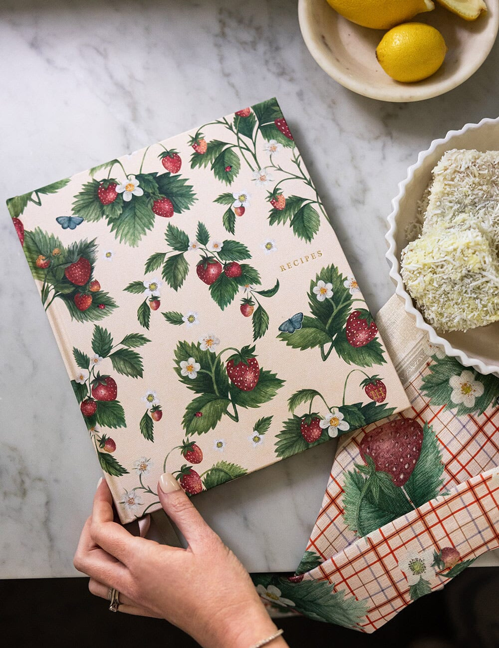 Heirloom Recipe Journal Strawberries - Pure Apotheca