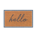 Hello Blue Doormat 45x75cm - Pure Apotheca