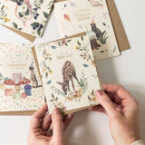 Hello Sweet Baby Girl Greeting Card - Pure Apotheca