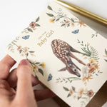 Hello Sweet Baby Girl Greeting Card - Pure Apotheca