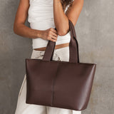 Henley Tote Bag Chocolate - Pure Apotheca