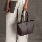 Henley Tote Bag Chocolate - Pure Apotheca