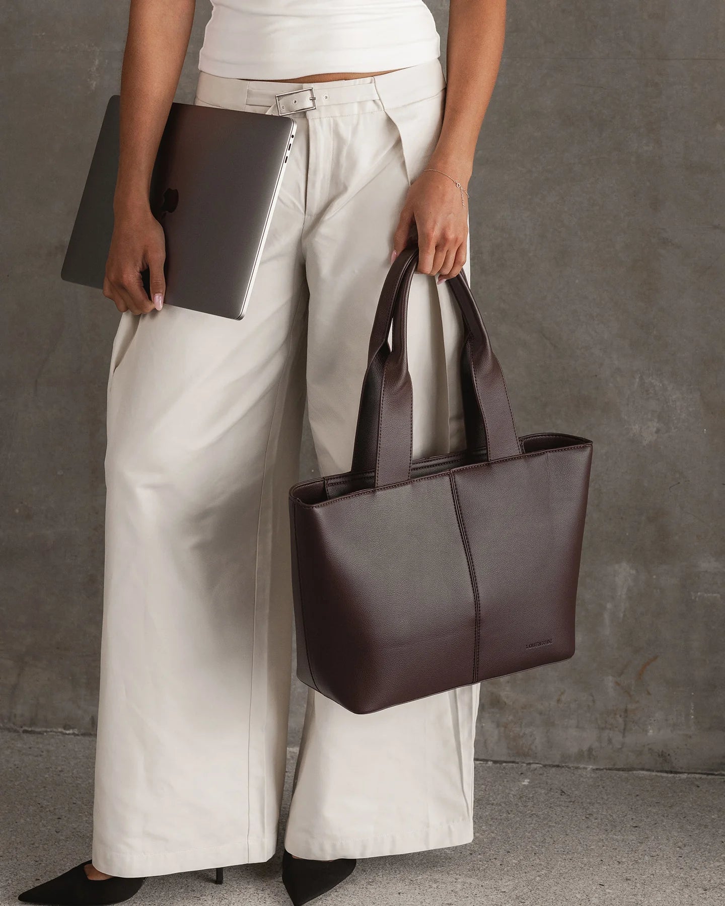 Henley Tote Bag Chocolate - Pure Apotheca