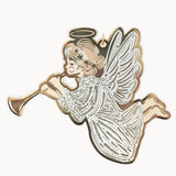 Herald Angel Enamel Ornament - Pure Apotheca