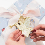 Herald Angel Enamel Ornament - Pure Apotheca