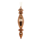 HIGH SHINE BROWN RIBBED FINIAL - Pure Apotheca