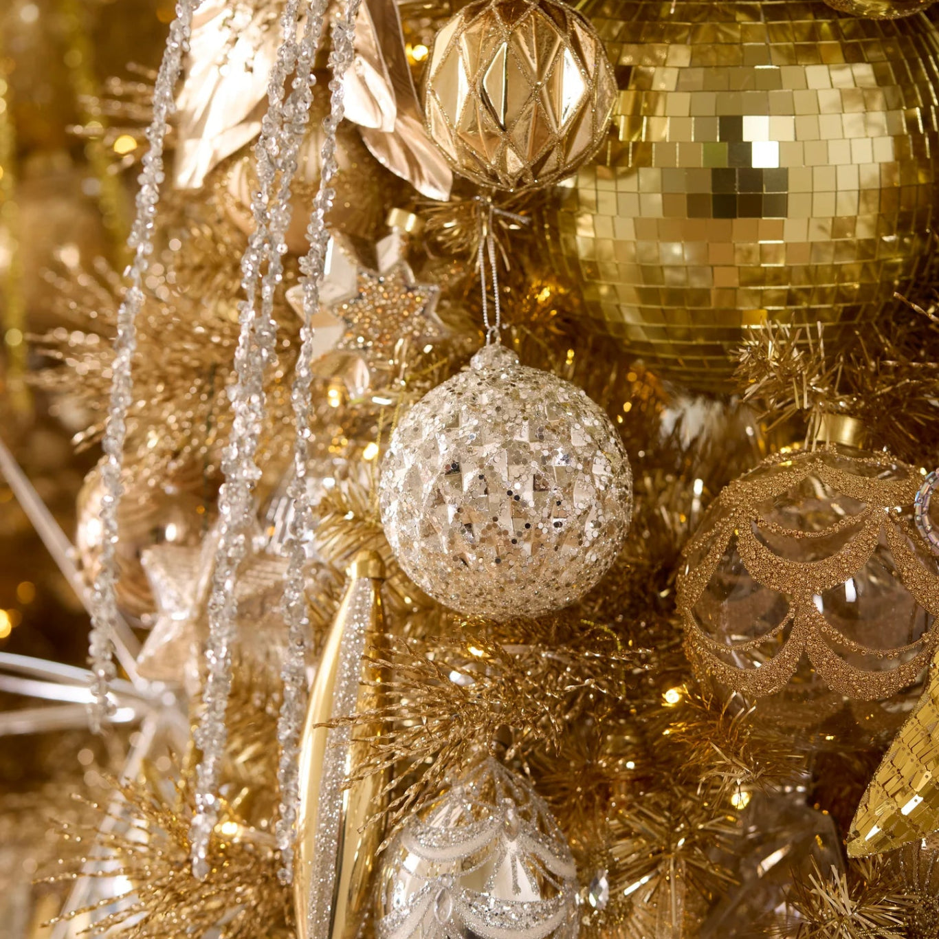 HIGH SHINE SCALLOPED DROP BAUBLE - Pure Apotheca