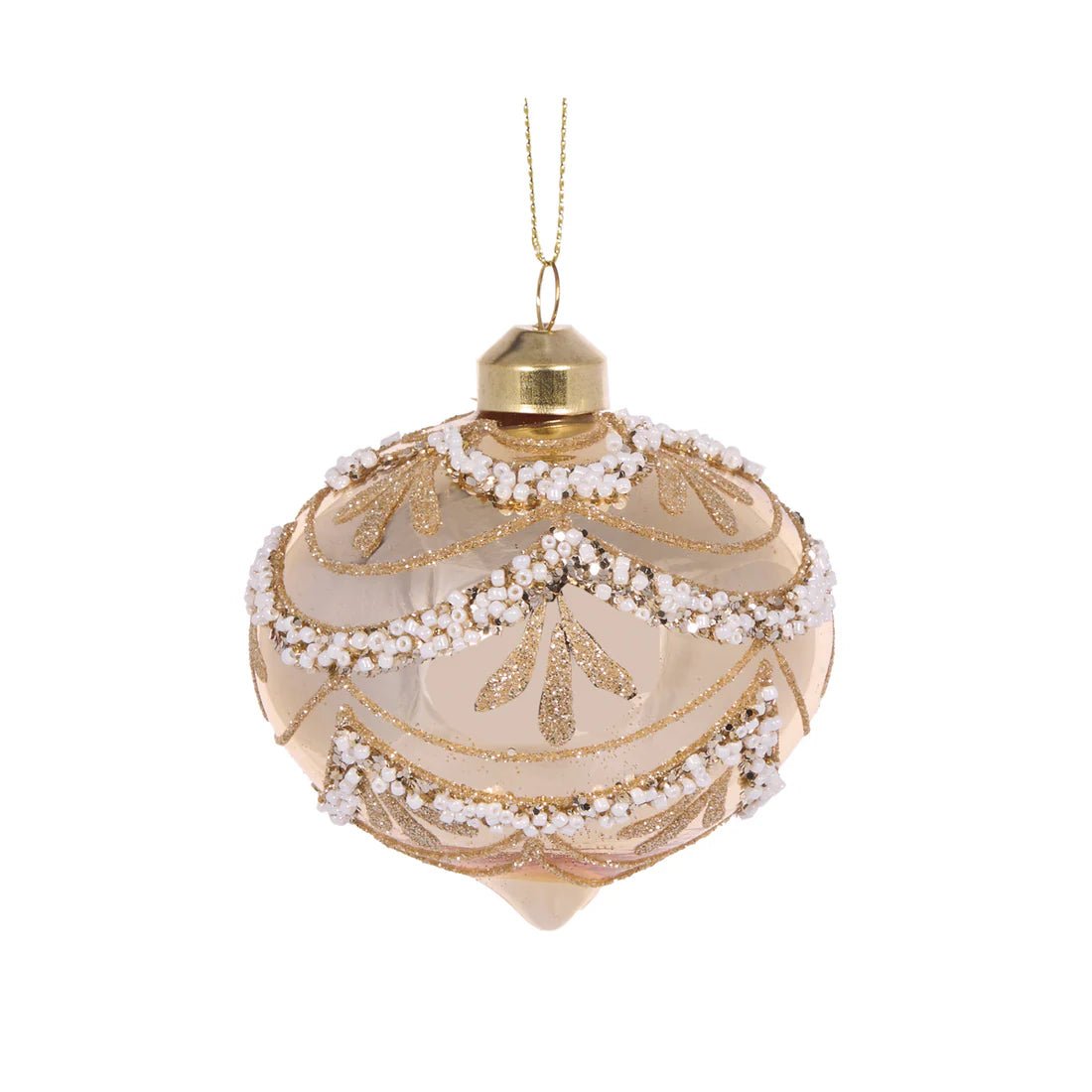 HIGH SHINE SCALLOPED ONION BAUBLE - Pure Apotheca
