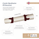 Highland Tartan - Handmade Luxury Christmas Crackers (6pcs) - Pure Apotheca