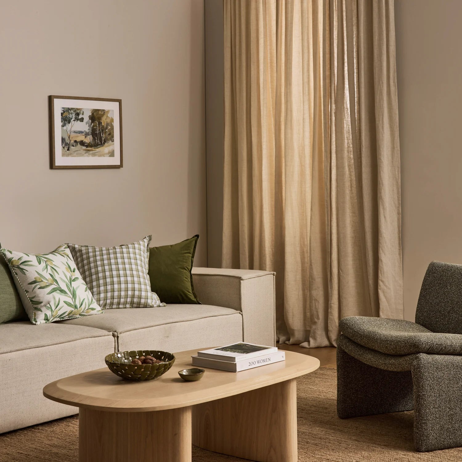 HILLSIDE VIEW FRAMED PRINT 60X47CM - Pure Apotheca