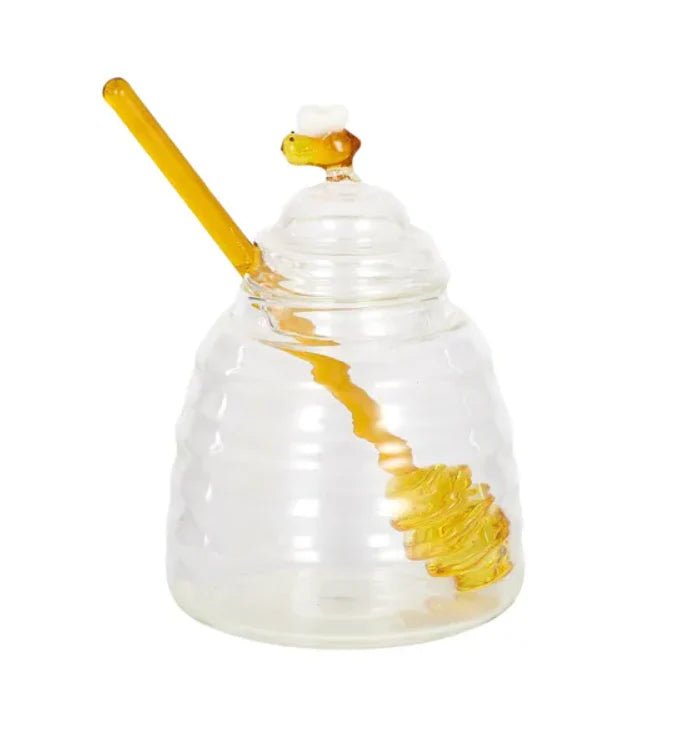 Hive Glass Honey Pot - Pure Apotheca