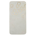 Hive Marble Inlay Serving Board 20x40cm - Pure Apotheca