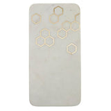 Hive Marble Inlay Serving Board 20x40cm - Pure Apotheca