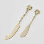 Holiday Garland Cheese Knives Set/2 - Pure Apotheca