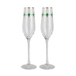 Holly Flute Glass Set/2 - Pure Apotheca