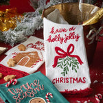 Holly Jolly Tea Towel - Pure Apotheca