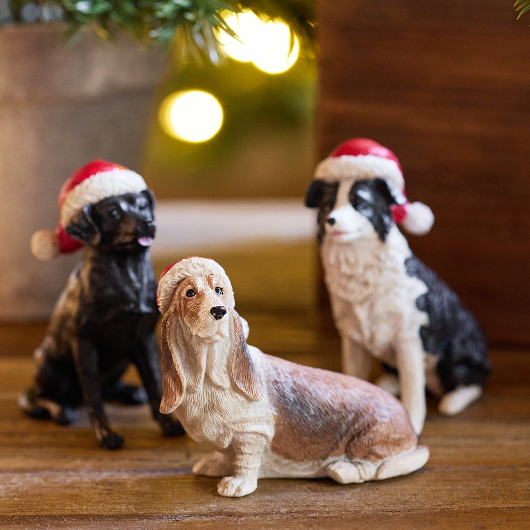 Hound with Santa Hat - Pure Apotheca