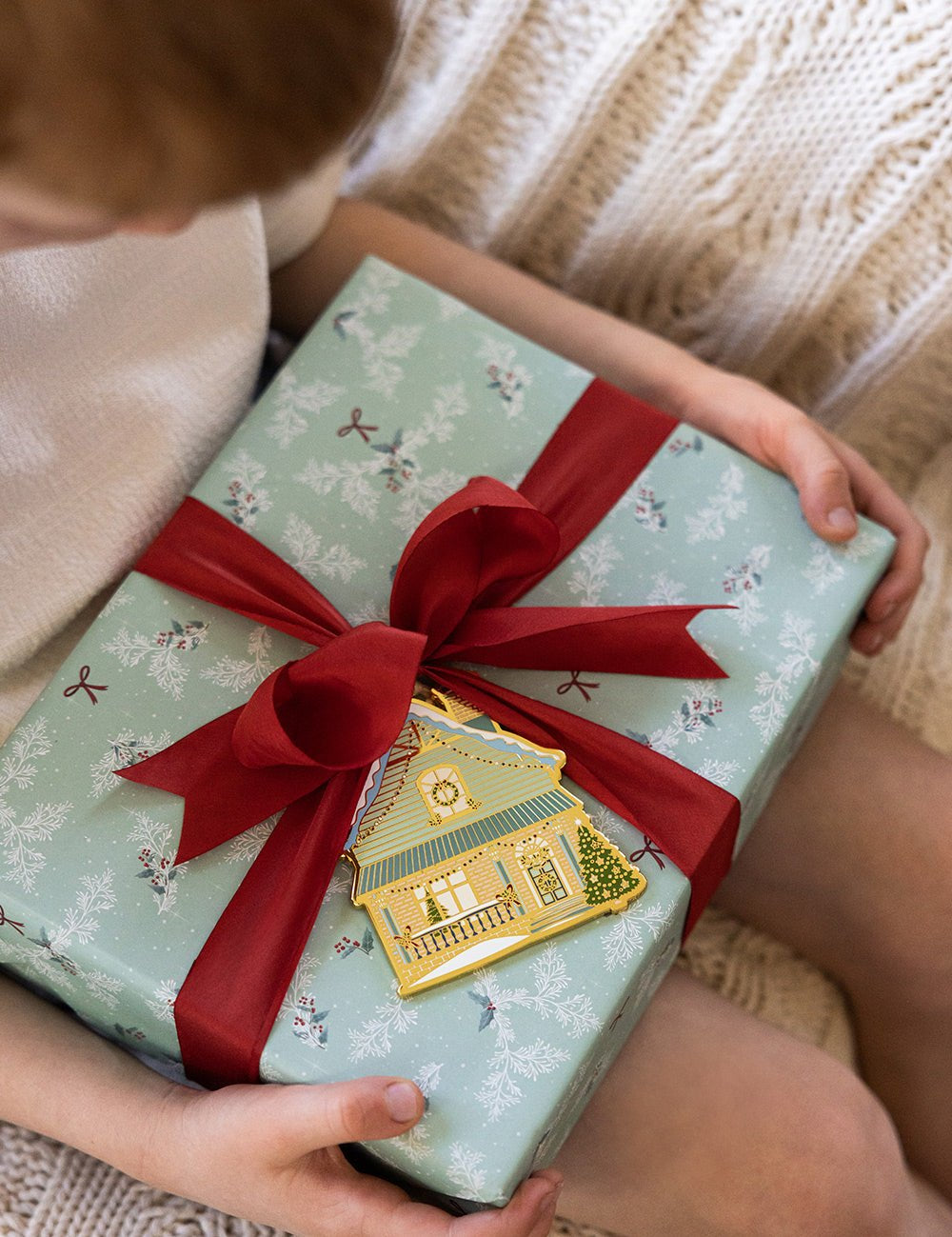 House Enamel Ornament - Pure Apotheca