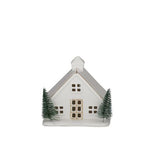 House/Trees Porcelain 10x10cm White - Pure Apotheca