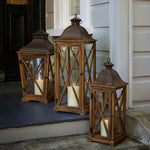 Hunter Criss Cross Lantern Tapered - Pure Apotheca