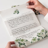 Hydrangea A4 Lined Writing Pad - Pure Apotheca