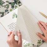Hydrangea A4 Lined Writing Pad - Pure Apotheca
