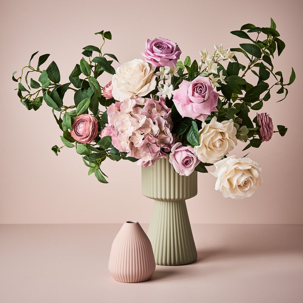 Hydrangea Light Pink 52cm - Pure Apotheca