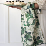 Hydrangea Linen Tea Towel - Pure Apotheca