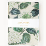 Hydrangea Linen Tea Towel - Pure Apotheca