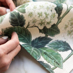 Hydrangea Linen Tea Towel - Pure Apotheca