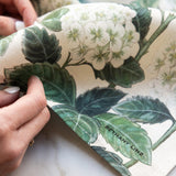 Hydrangea Linen Tea Towel - Pure Apotheca